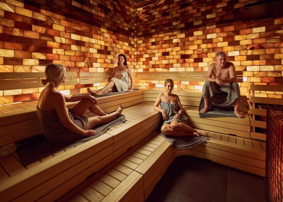 SpaSense zoutsteensauna